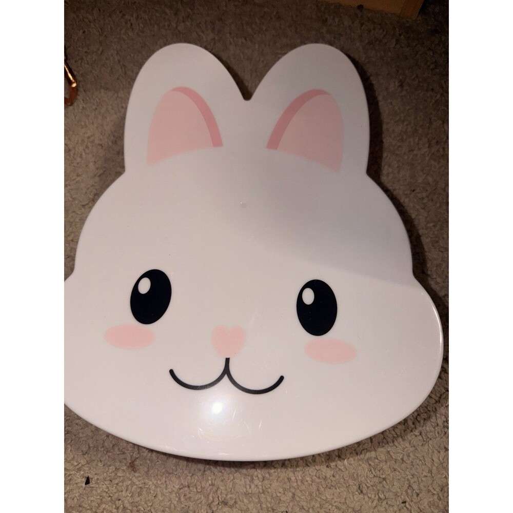 Easter Bunny Snack Box with Lid / Food Container 6 Compartments CWC New Snackle